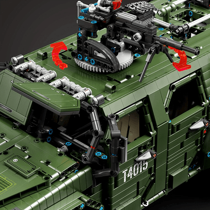 Remote Controlled Armoured Raid Vehicle | 3174pcs