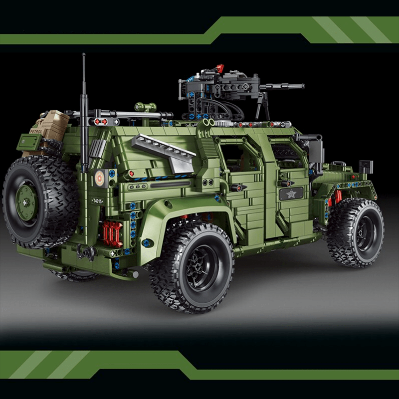 Remote Controlled Armoured Raid Vehicle | 3174pcs