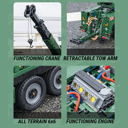 Remote Controlled Armoured Rescue Vehicle | 5538pcs