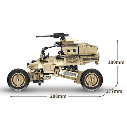Remote Controlled Army Buggy | 1181pcs