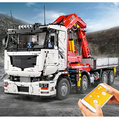 RC Heavy-Duty Crane Truck | 8238pcs