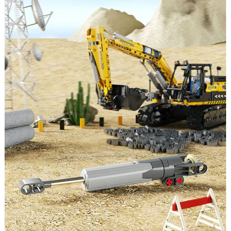 RC Heavy-Duty Excavator | 2067pcs