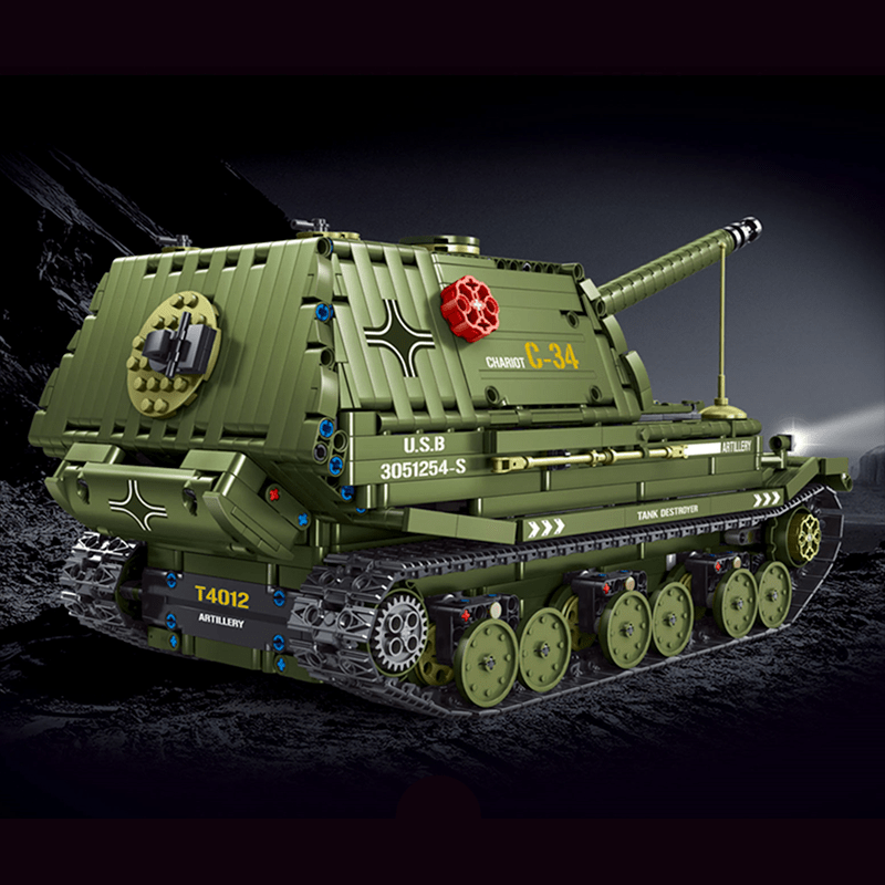 Remote Controlled Ferdid Tank Destroyer | 2435pcs