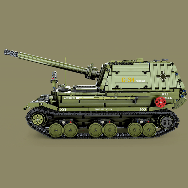 Remote Controlled Ferdid Tank Destroyer | 2435pcs