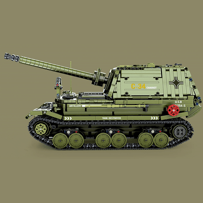 Remote Controlled Ferdid Tank Destroyer | 2435pcs
