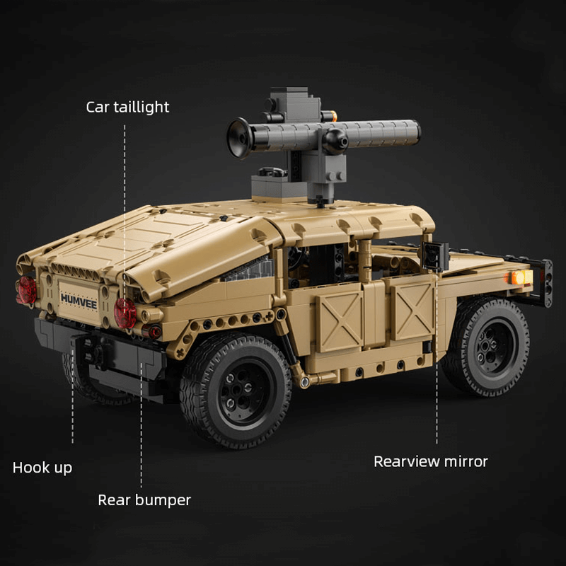 Remote Controlled Hummer H2 | 627pcs