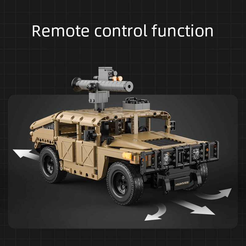 Remote Controlled Hummer H2 | 627pcs