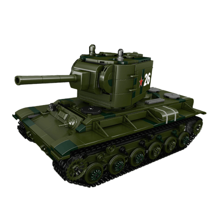 Remote controlled KV-2 tank | 897pcs