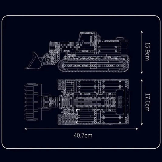 RC Heavy-Duty Wheel Loader | 1422pcs