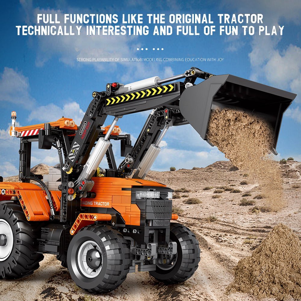 Remote Controlled Loading Tractor | 1496pcs