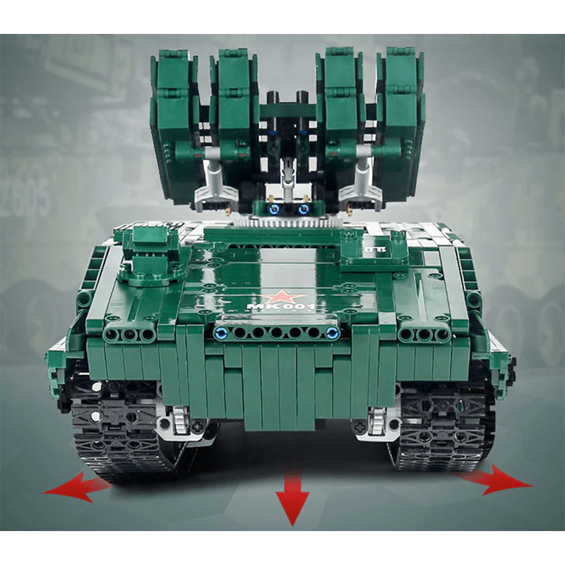 Remote Controlled Missile Shooter | 1689pcs