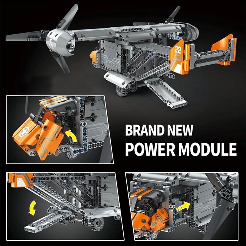 Remote Controlled Plane | 587pcs