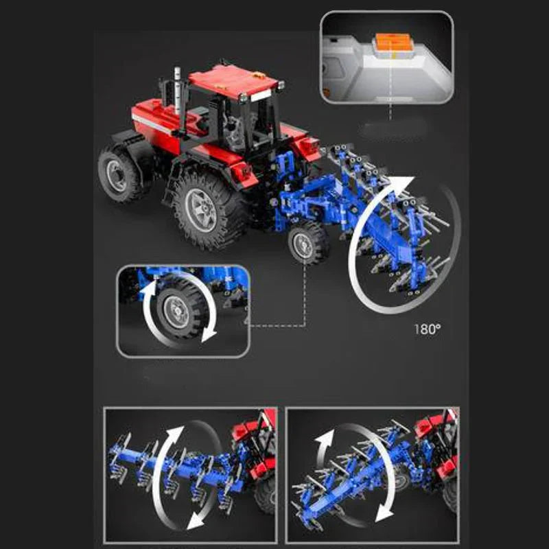 RC Plowing Tractor | 1675pcs