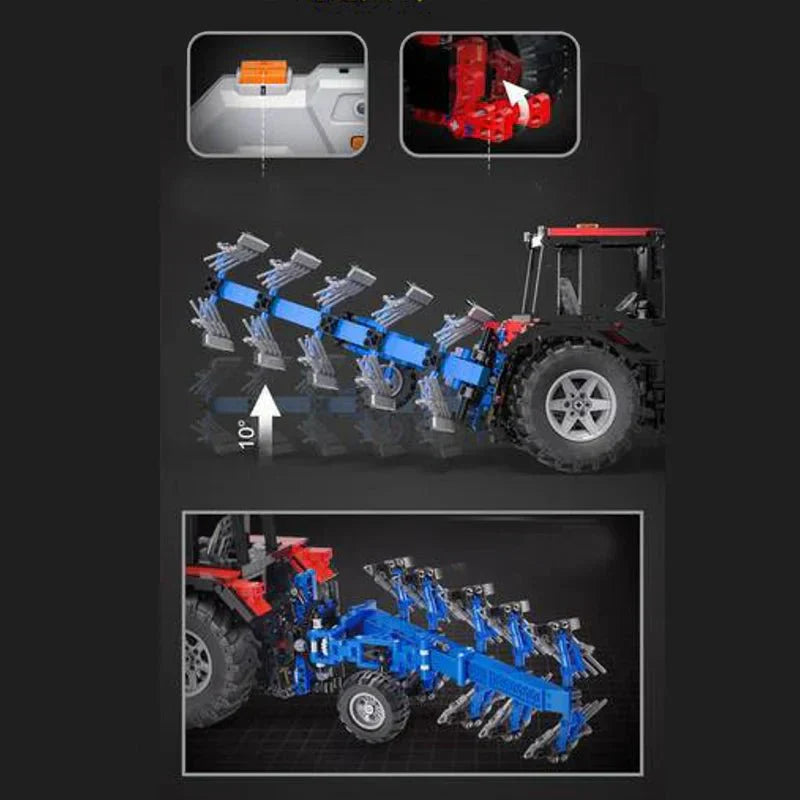 RC Plowing Tractor | 1675pcs