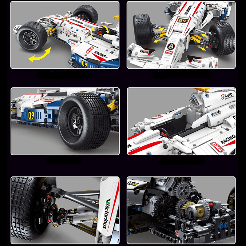 RC Single-Seater Formula Racer | 1680pcs