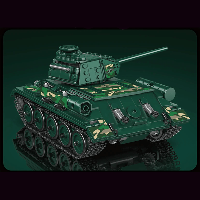 Remote Controlled T-34 Tank | 799pcs
