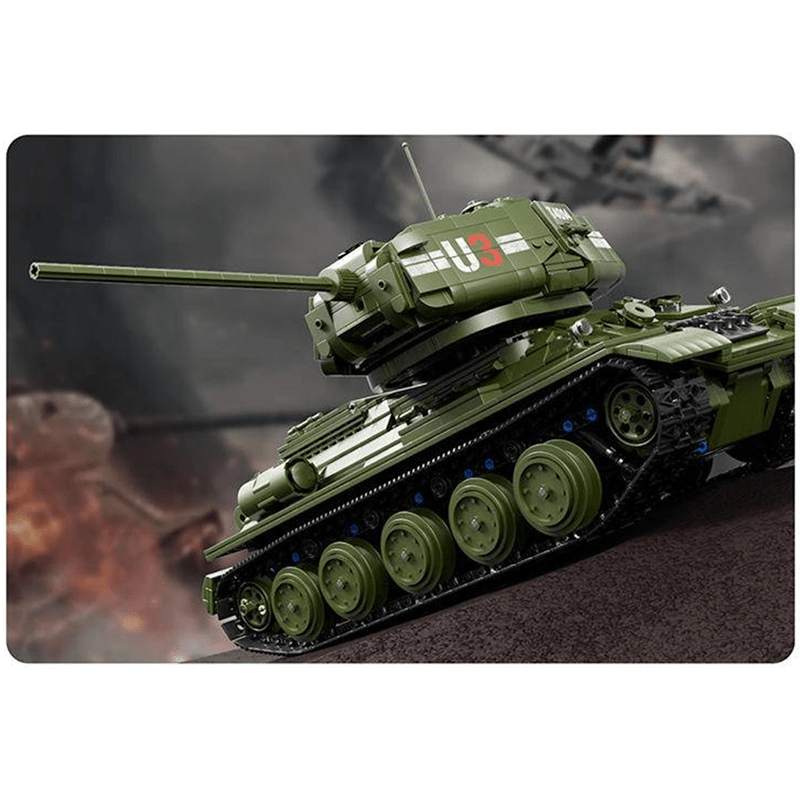 Remote Controlled T34 Tank | 2051pcs