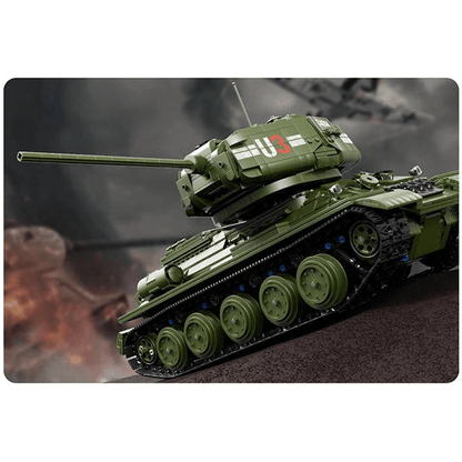 Remote Controlled T34 Tank | 2051pcs