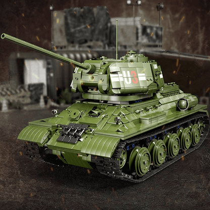 Remote Controlled T34 Tank | 2051pcs