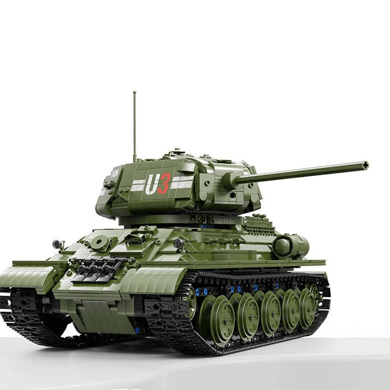 Remote Controlled T34 Tank | 2051pcs