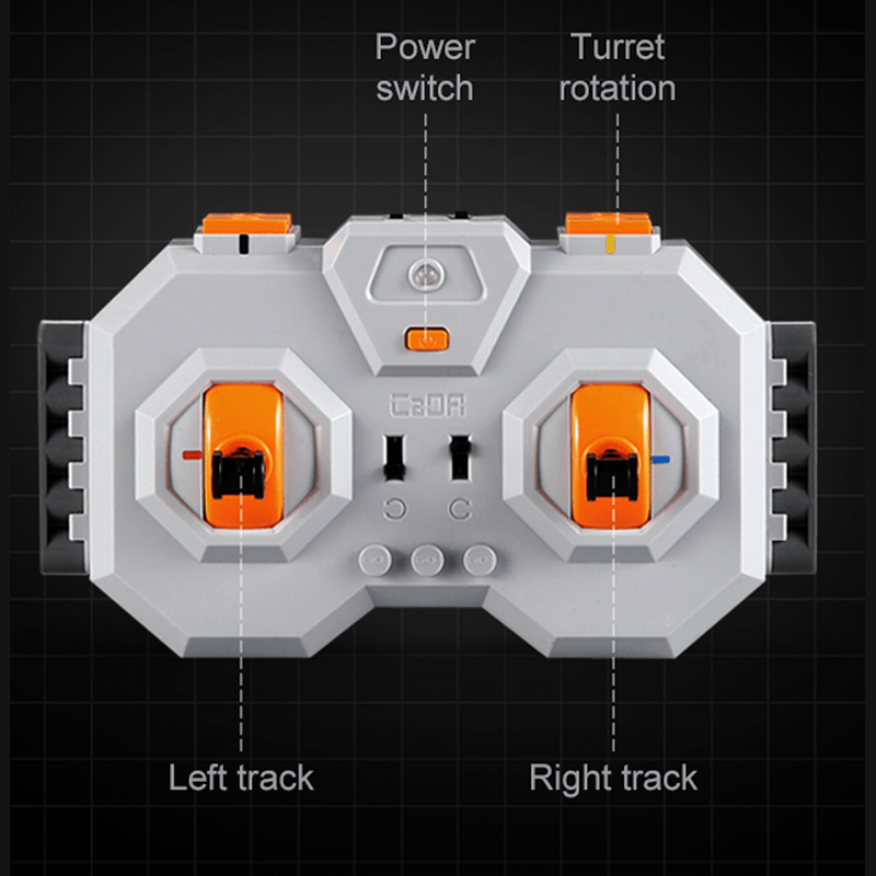 Remote Controlled Tank | 925pcs