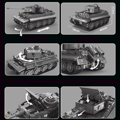Remote Controlled Tiger Tank | 2236pcs