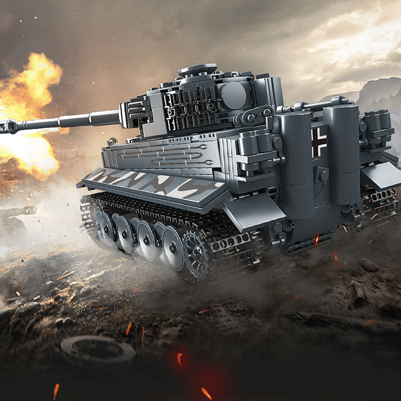 Remote Controlled Tiger Tank | 800pcs