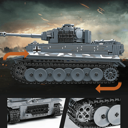 Remote Controlled Tiger Tank | 800pcs