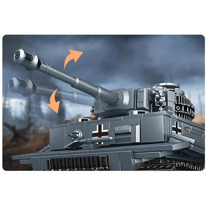Remote Controlled Tiger Tank | 800pcs