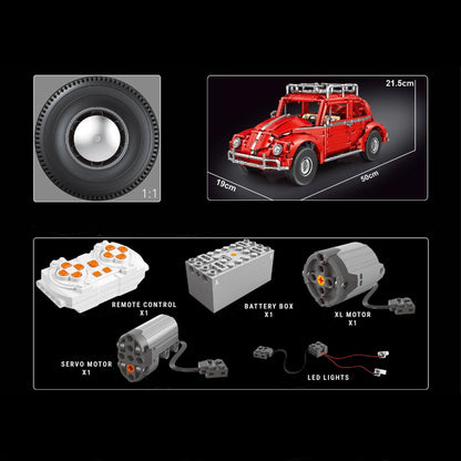 Retro Beetle Car Classic | 2660pcs