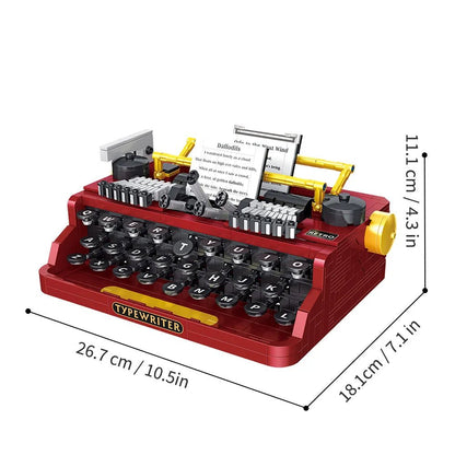 Retro Mechanical Typewriter | 1160pcs