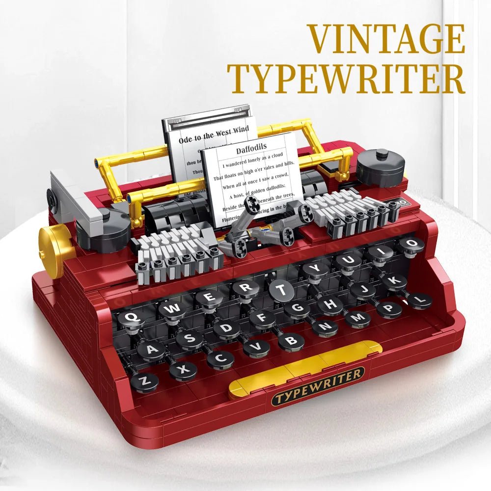Retro Mechanical Typewriter | 1160pcs