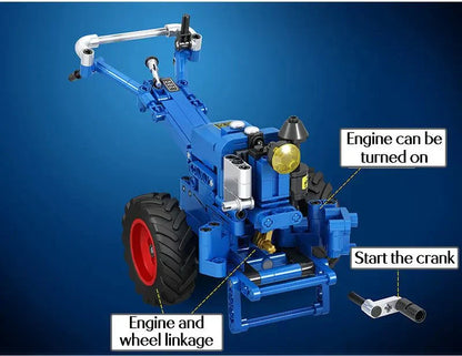 Retro Walking Tractor | 248pcs