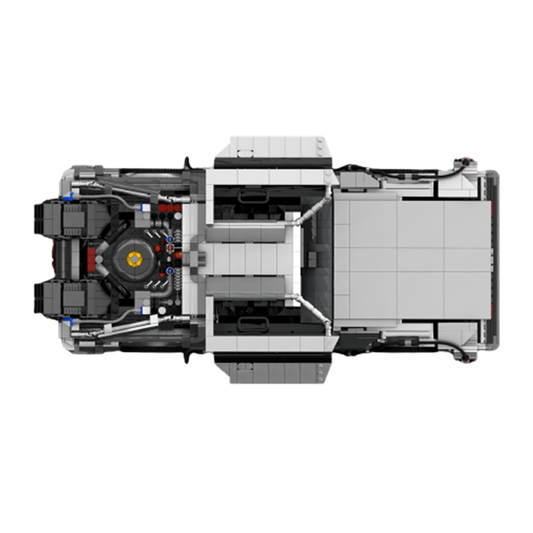 Retro Time-Travel Coupe | 2716pcs