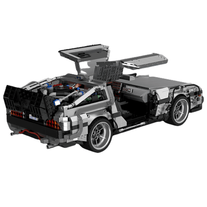 Retro Time-Travel Coupe | 2716pcs