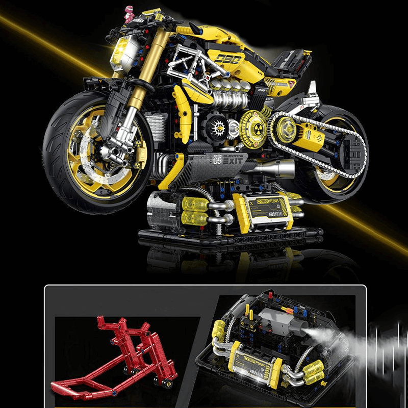 Cyberpunk Devil Roadster | 2751pcs
