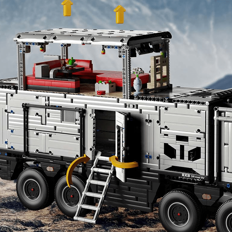 All-Terrain RV Camper SUV | 6067pcs