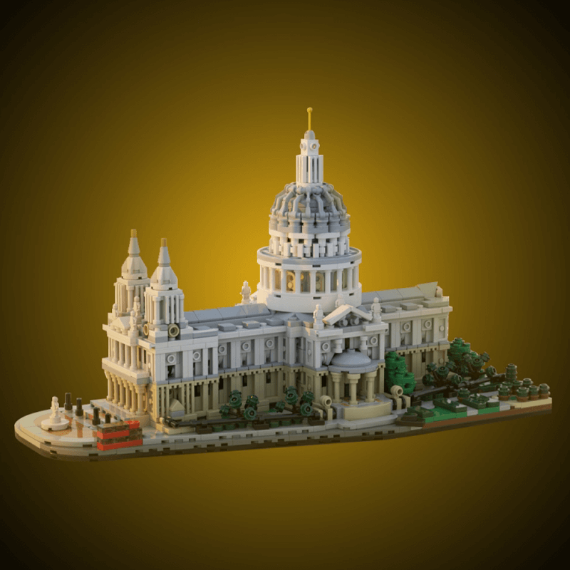 Saint Pauls Cathedral 1:800 | 2148pcs