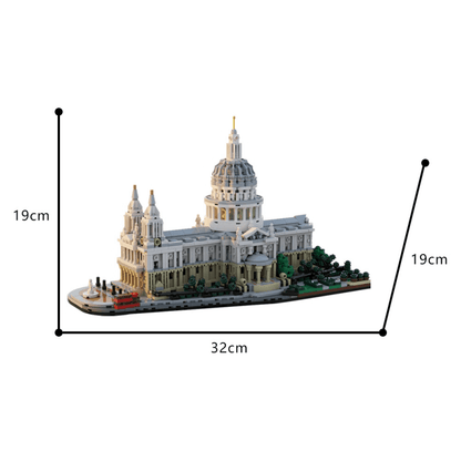 Saint Pauls Cathedral 1:800 | 2148pcs