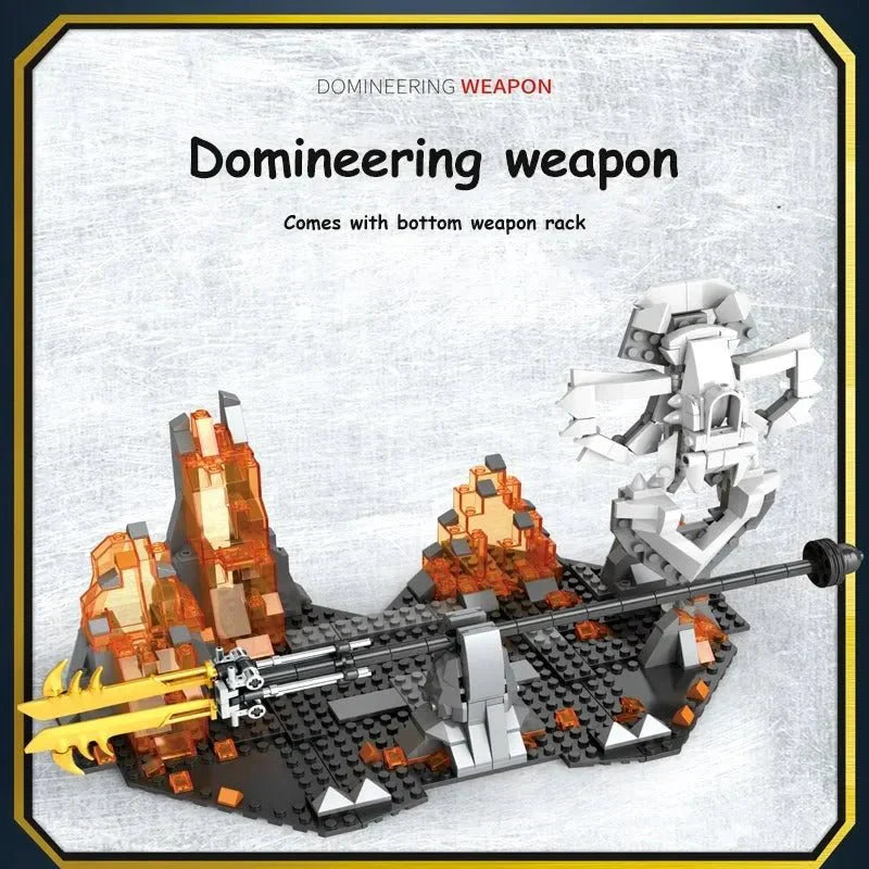 Samurai Titan Warrior Mecha | 1588pcs