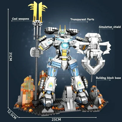 Samurai Titan Warrior Mecha | 1588pcs