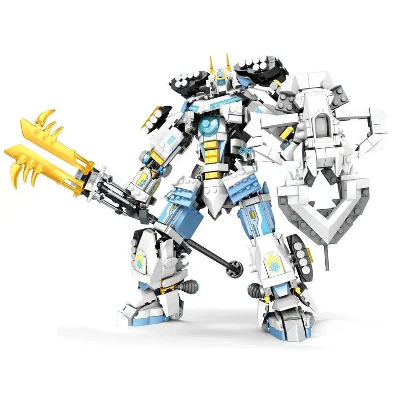 Samurai Titan Warrior Mecha | 1588pcs
