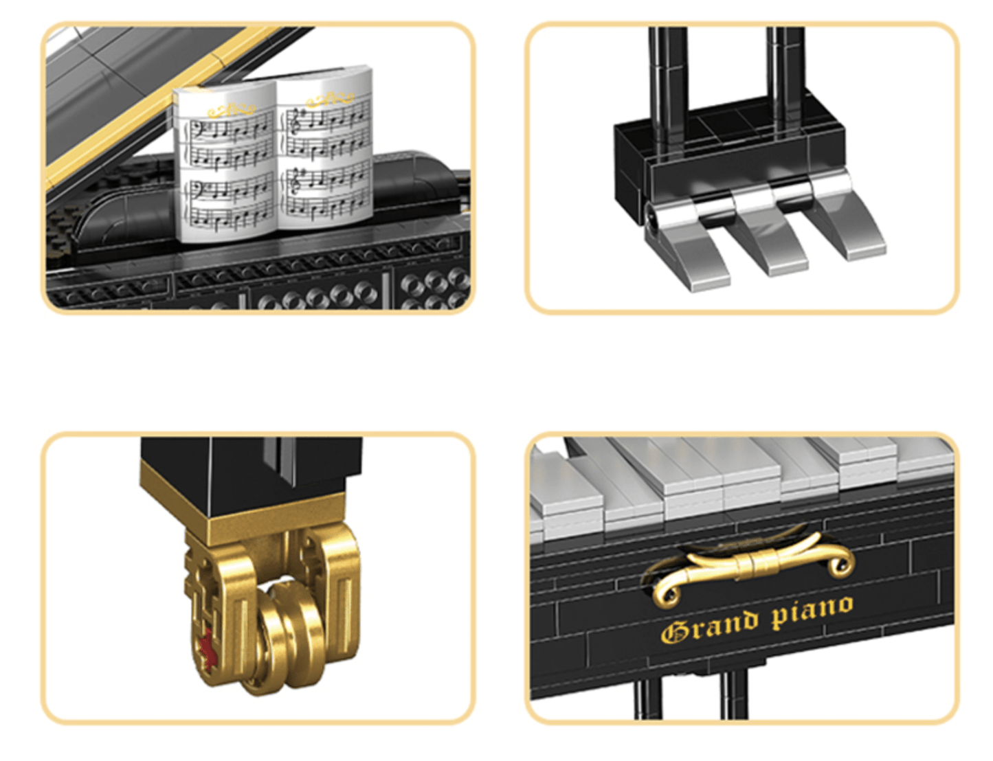 Self Playing Grand Piano | 2436pcs