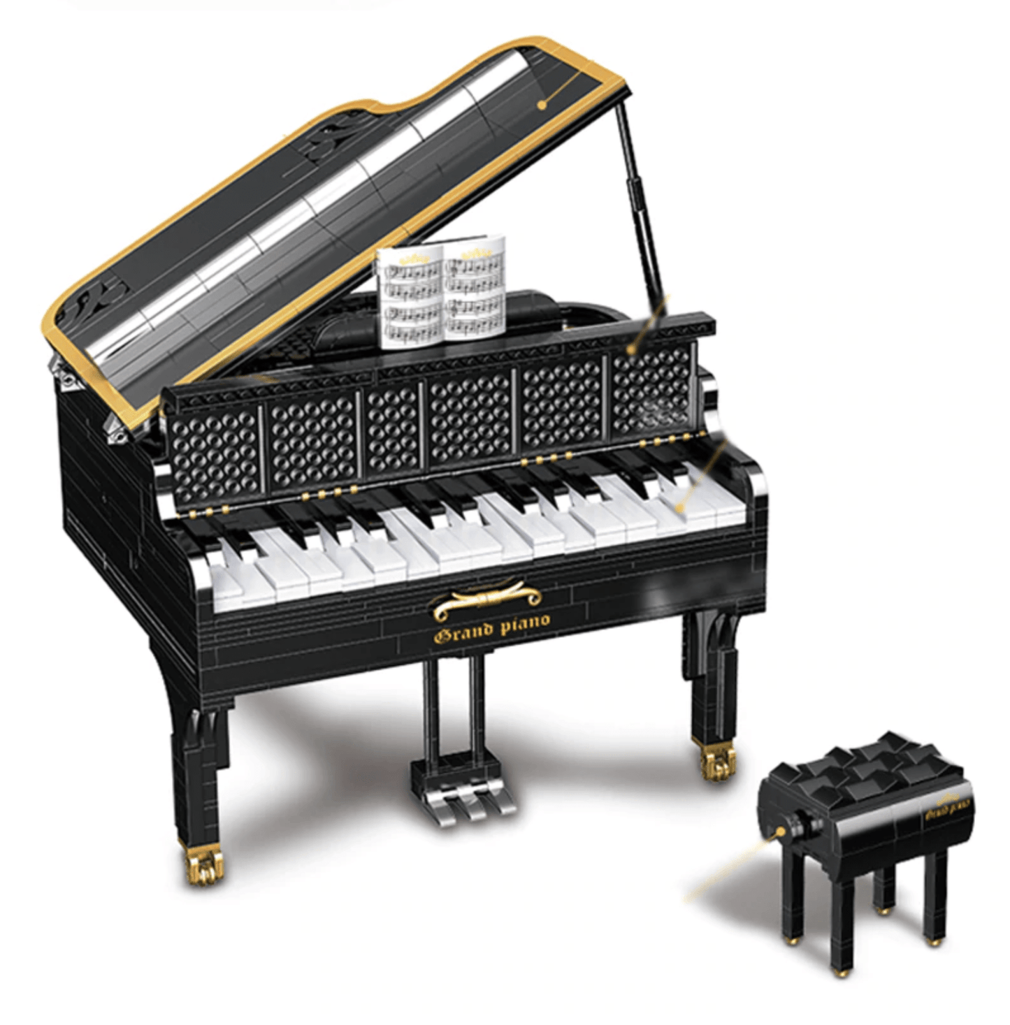 Self Playing Grand Piano | 2436pcs