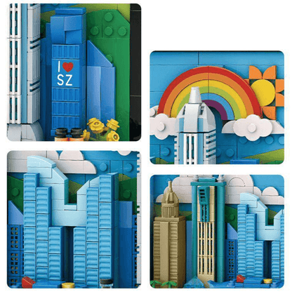 Shenzhen Skyline | 644pcs