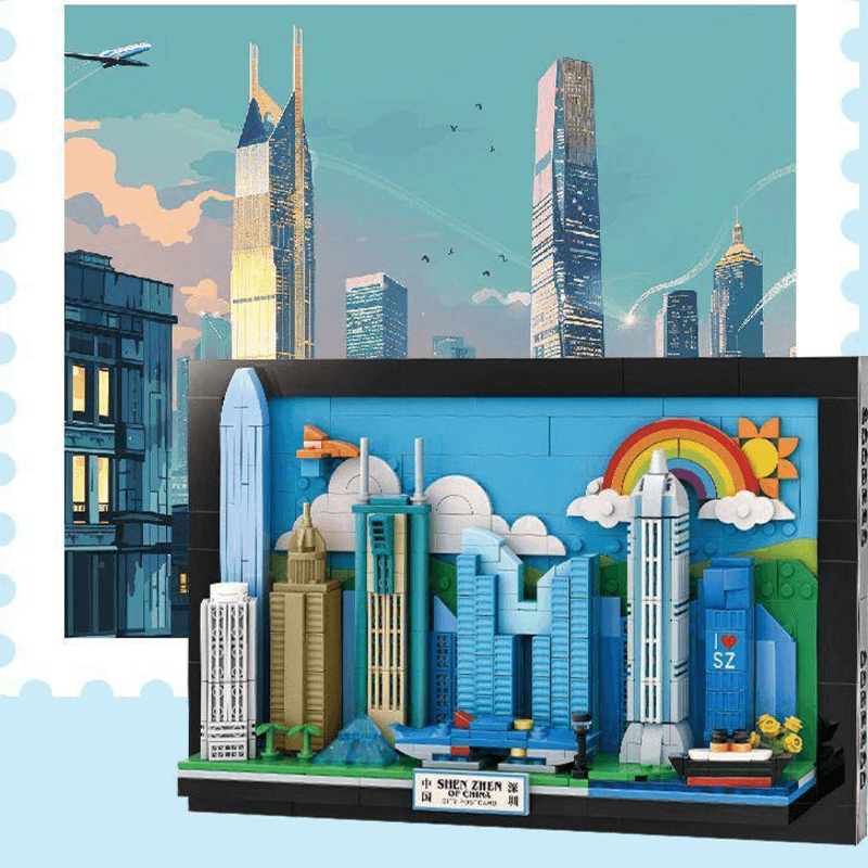 Shenzhen Skyline | 644pcs