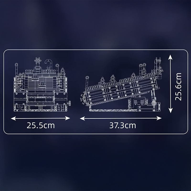 Motorized Ski Resort | 2180pcs