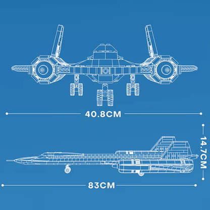 SR-71 Blackbird | 1774pcs