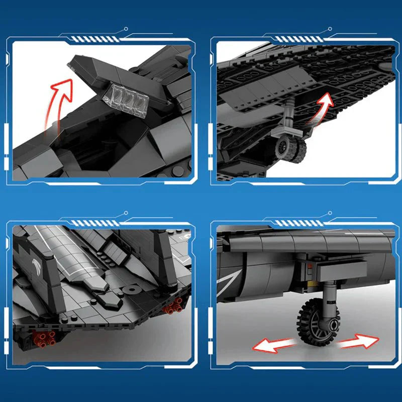 Sr-72 Reconnaissance Aircraft | 2073pcs