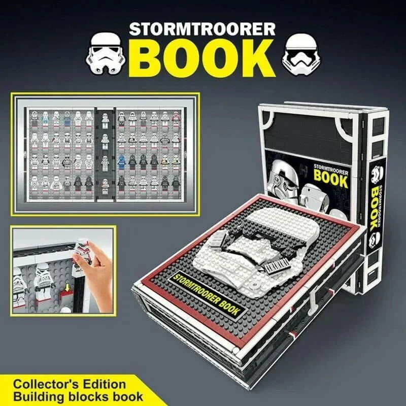 Star Wars Stormtrooper Book Bricks Toy | 2480pcs
